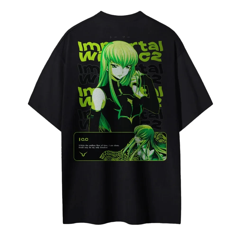 Anime Merchandise Store Japan - New Code Geass T-Shirt C.C. Character