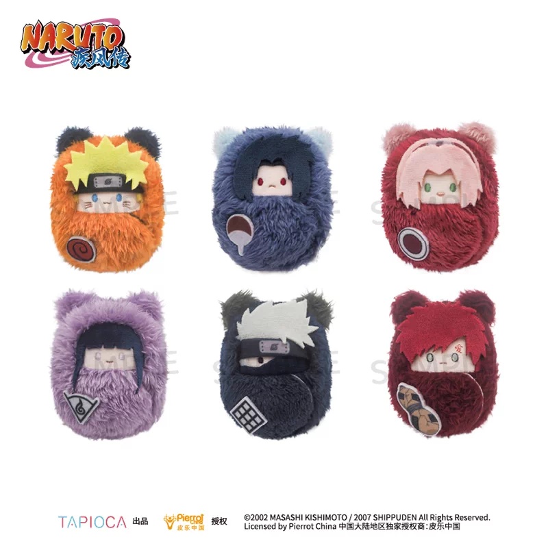 Anime Merchandise Naruto - Naruto Sasuke Sakura Palm Zoo Plush
