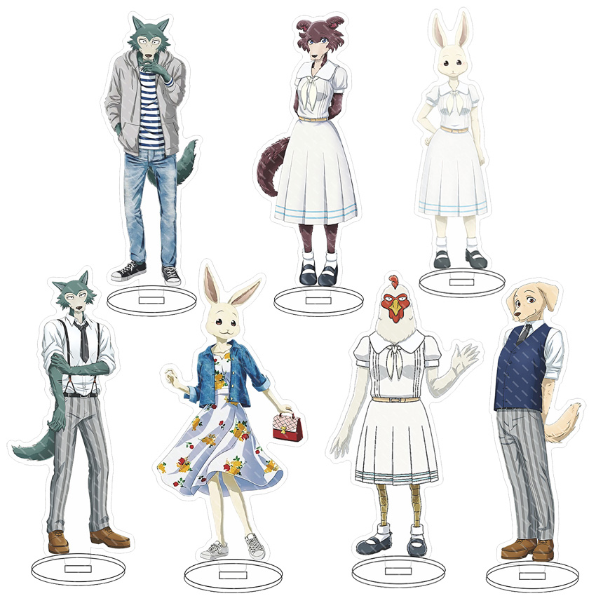 Anime Character Merchandise - 16CM Anime BEASTARS Legoshi Louis Juno
