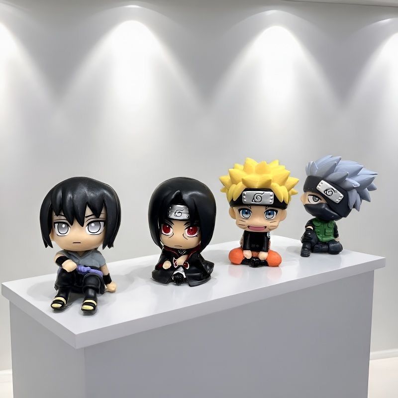Anime Merchandise Usa - NARUTO cartoon cute figurine model kawaii