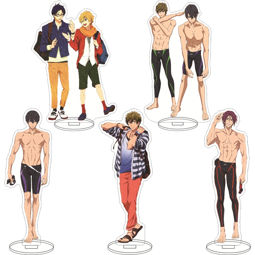 16CM Anime Acrylic Figure Free - Anime Character Merchandise ulasan dan harga