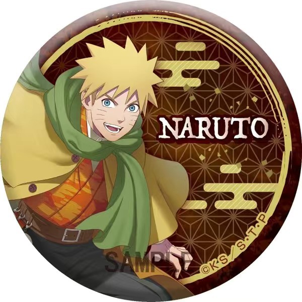 Anime Badge Naruto Cosplay Pin - Anime Merchandise Naruto ulasan dan harga