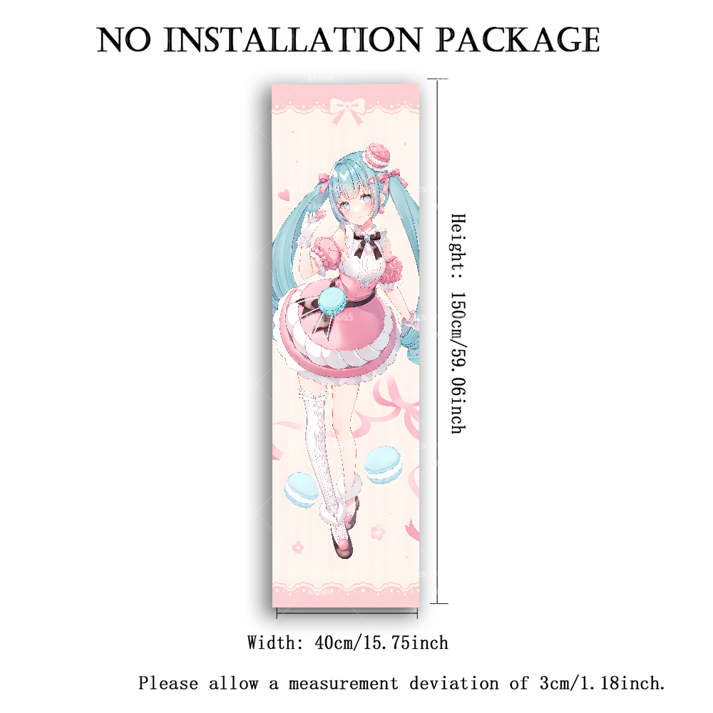 Hatsune Miku Vertical Tapestry - Wall Scroll Tapestry ulasan dan harga