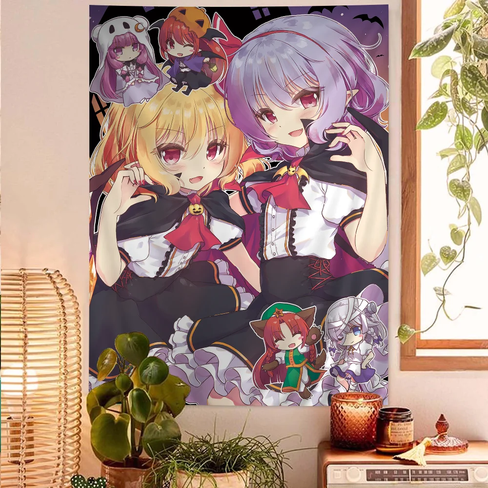 Touhou Project Flandre Scarlet - Wall Scroll Tapestry ulasan dan harga