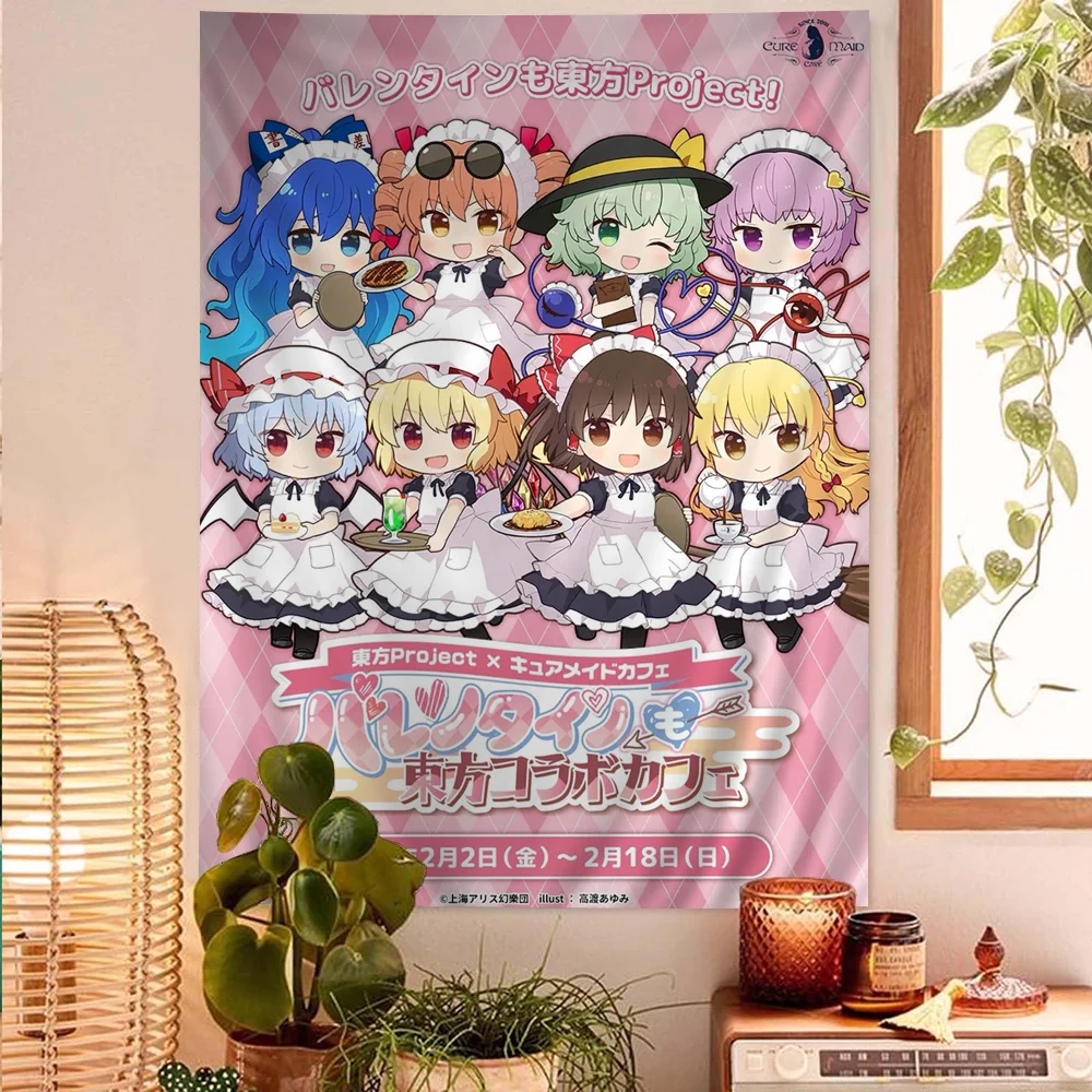 Touhou Project Flandre Scarlet - Wall Scroll Tapestry ulasan dan harga