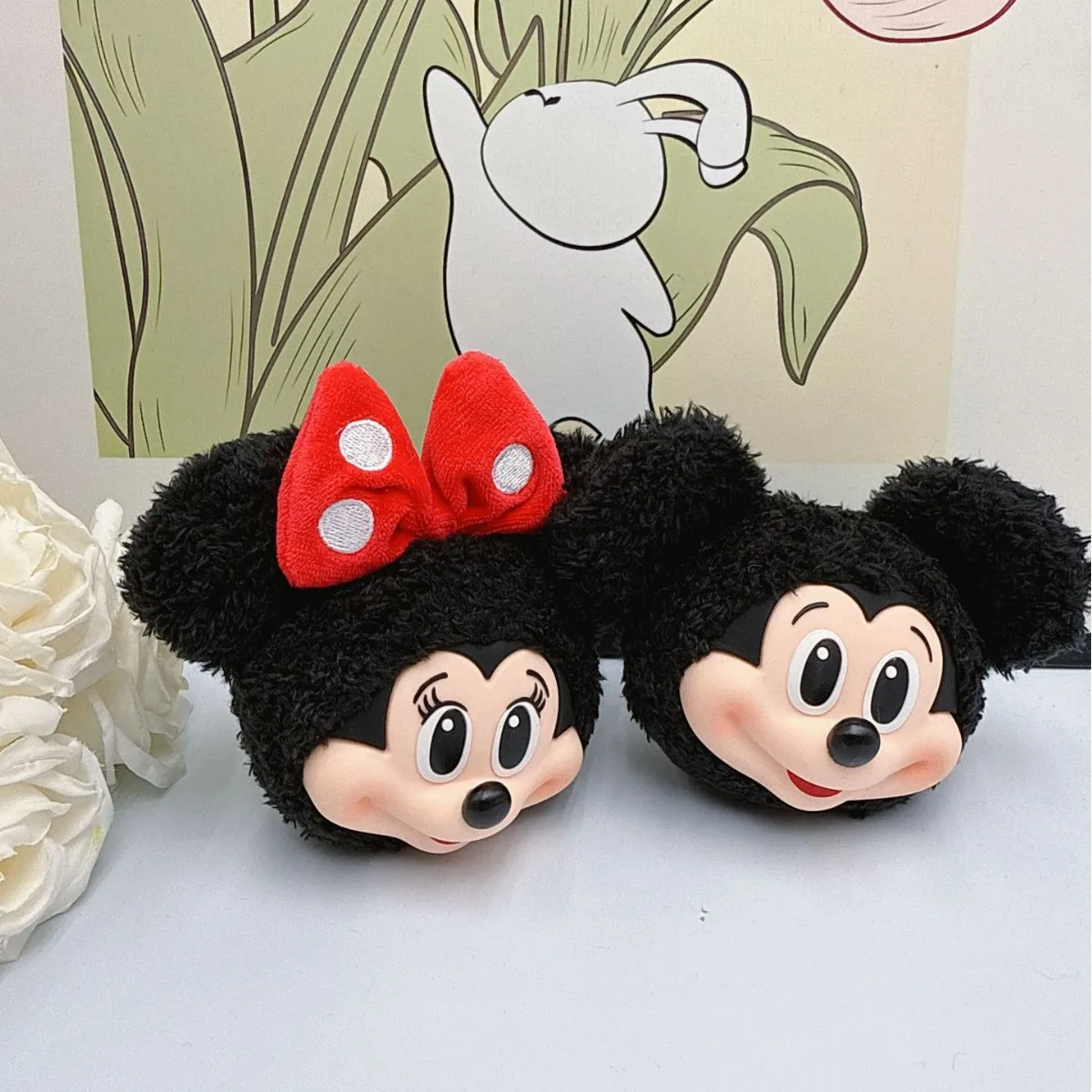 Mickey Minnie Plush Doll Keych - Anime Merchandise Usa ulasan dan harga