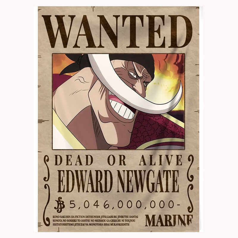 One Piece Manga Tapestry Wante - Wall Scroll Tapestry ulasan dan harga