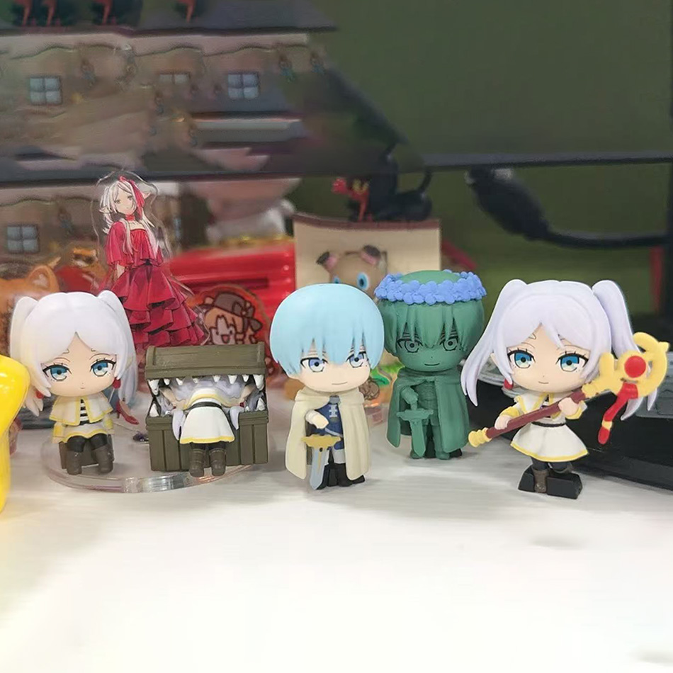 4pcs Frieren: Beyond Journey's - Frieren Anime Merchandise ulasan dan harga