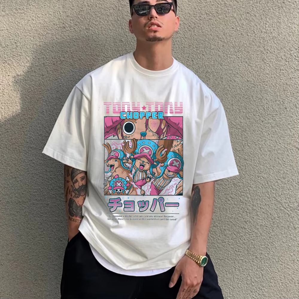 Men's T-Shirt Anime One Peice  - Anime Merchandise Store Japan ulasan dan harga