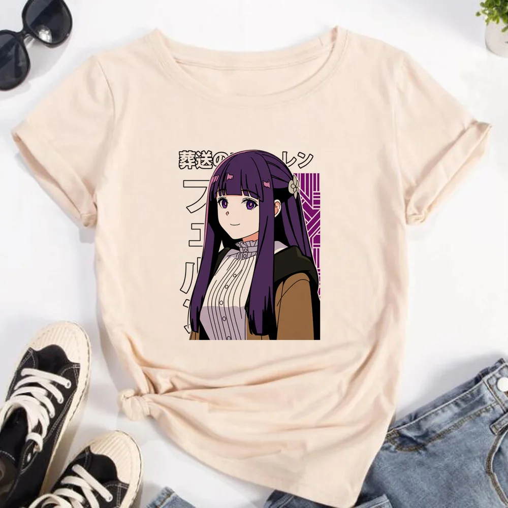Frieren Tshirt Women Streetwea - Frieren Anime Merchandise ulasan dan harga